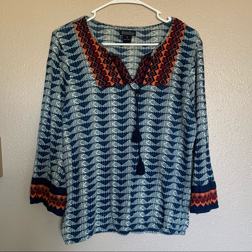 Lucky Brand Boho Blouse